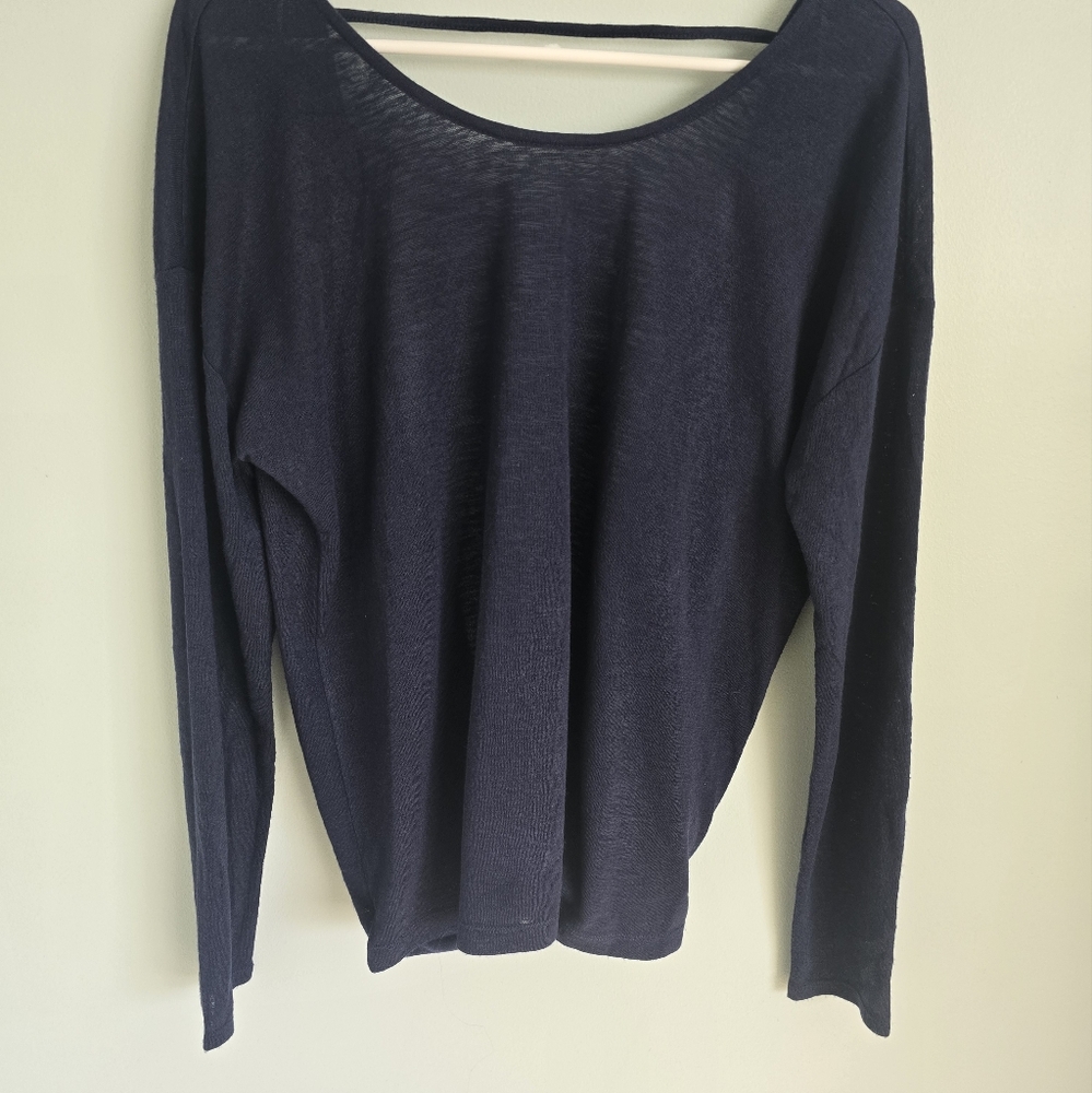 White House Black Market open back sweater